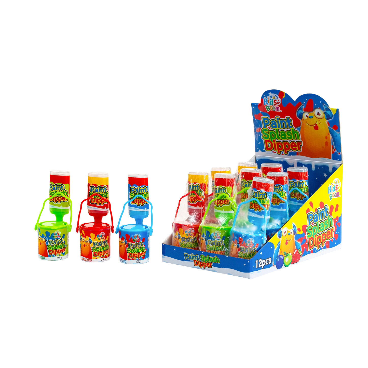 KidsBoom™ Paint Splash Dipper - 12PCS ( 40g Each) | Creative Splash