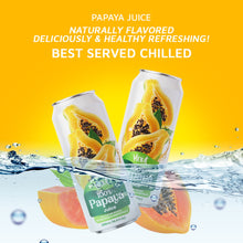 Vinut 100% Papaya Juice – Pack of 12 Cans (16.57 fl oz)