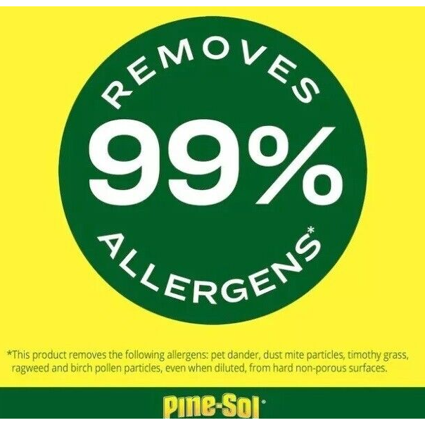 Pine-Sol Multi-Surface Cleaner – Lemon Fresh, 144 oz (Pack of 6)