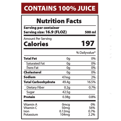 AZRA Pomegranate Juice 12 Pack – 100% Tropical Juice – 500ml Cans – Imported from Vietnam