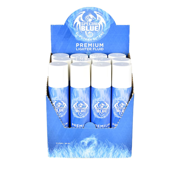 Special Blue Butane - 90mL Refill Bottles (12-Pack Display)