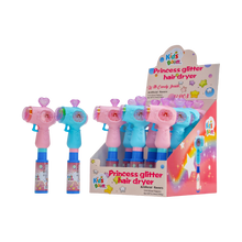 KidsBoom™ Princess Glitter Hair Dryer - 12pcs (15g Each) |Glitter Glam Treat