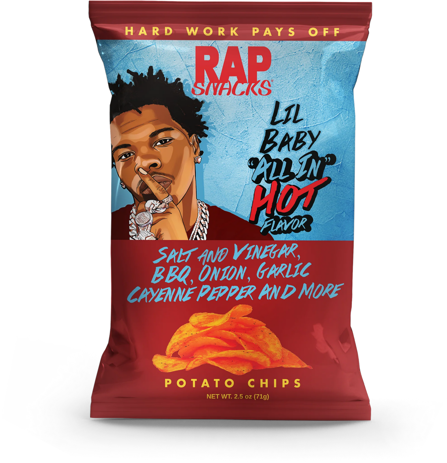 Rap Snacks| Lil Baby | Chips (12 Bags)