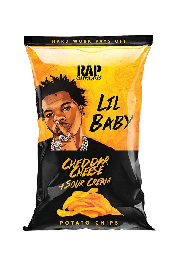 Rap Snacks| Lil Baby | Chips (12 Bags)
