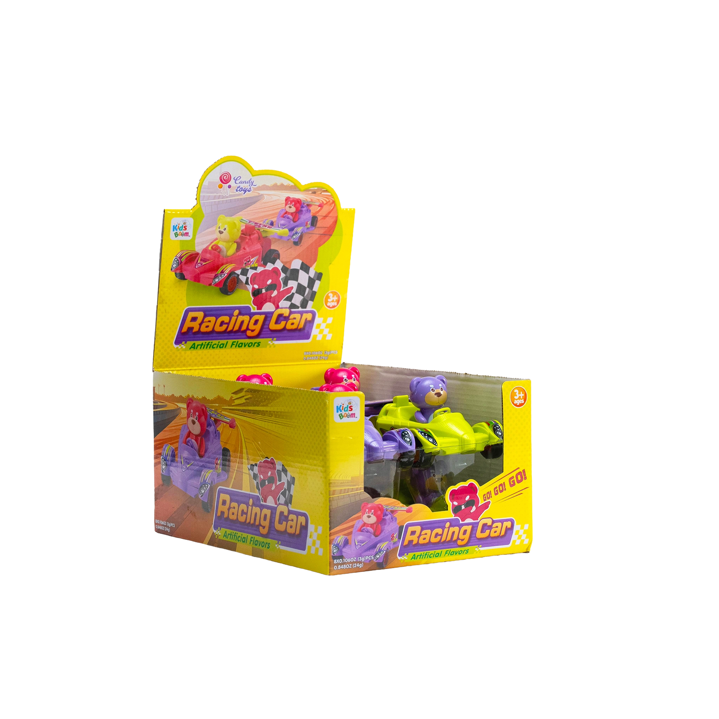 KidsBoom™ Racing Car - 8PCS (3g Each) | Rush & Joy