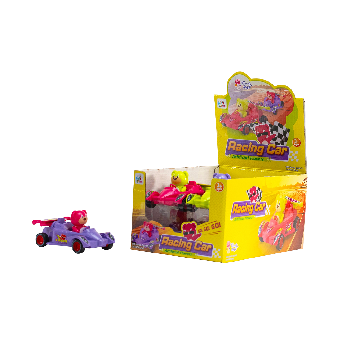 KidsBoom™ Racing Car - 8PCS (3g Each) | Rush & Joy