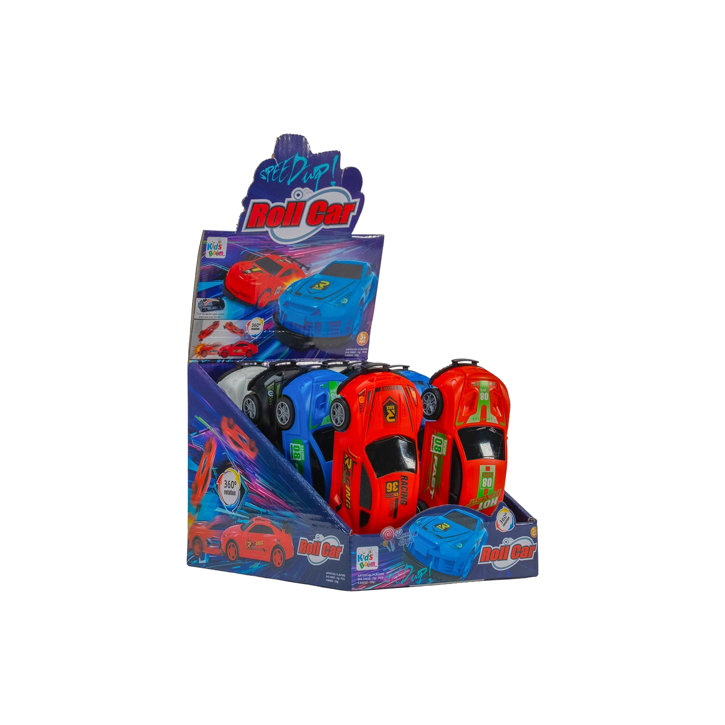 KidsBoom™  Roll Car - 8PCS (8g Each) | Fast Fun
