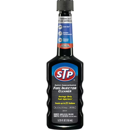 2 pack STP Super Concentrated Fuel Injector Cleaner - 5.25 Fluid Ounces