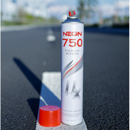 Neon 750 Premium Butane - 9 Pack, 750ml Each