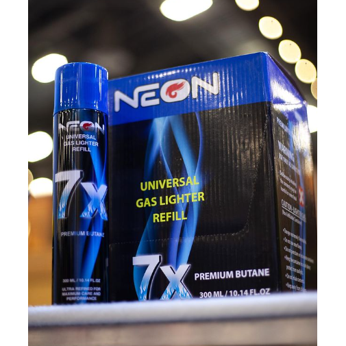 Neon 7x Premium Butane - 12 Pack, 300ml Each