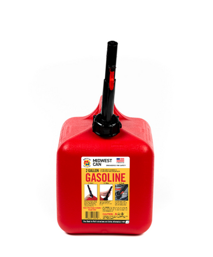 Midwest Gasoline Can – 2 Gallon Safety Fuel Container