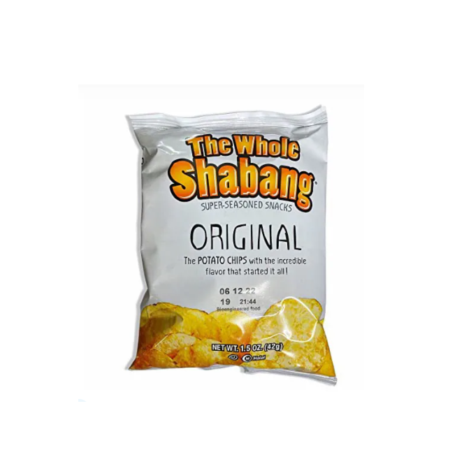 The Whole Shabang Potato Chips by Moon Lodge - Case of 72, 1.5oz Bags