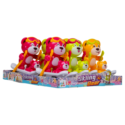 KidsBoom™ Skiing Bear - 6PCS ( 3g Each) | Chill Fun