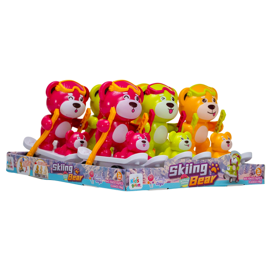 KidsBoom™ Skiing Bear - 6PCS ( 3g Each) | Chill Fun