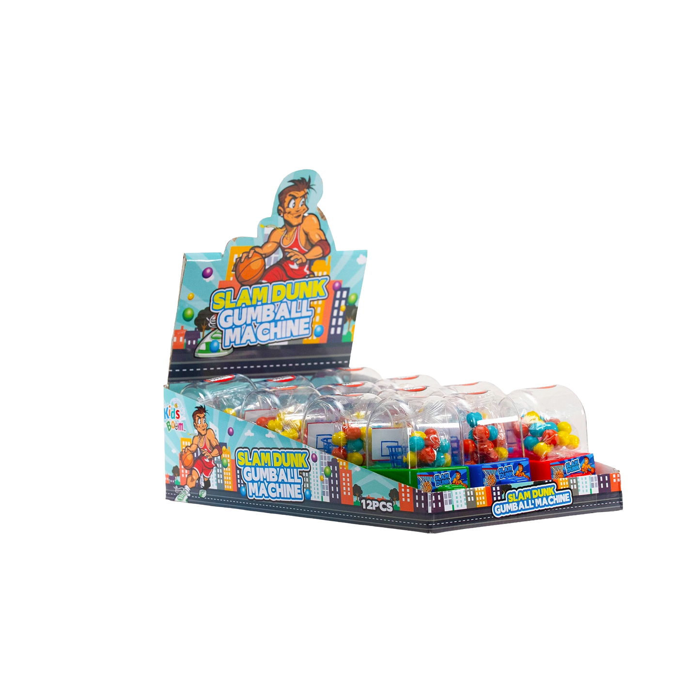 KidsBoom™ Slam Dunk - 12PCS (19g Each ) | Jump & Score