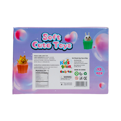 KidsBoom™ Soft Cute Toys - 12PCS (8g Each) | Soft Joy Blast