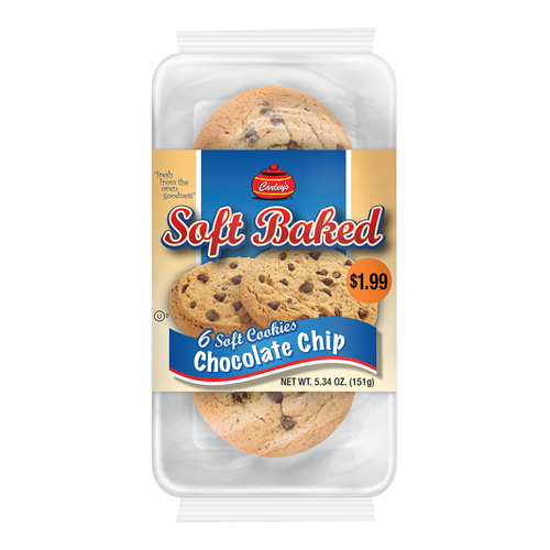 6-Pack Soft Baked Cookies by Carley's (12 Count)| Irresistibly Delicious