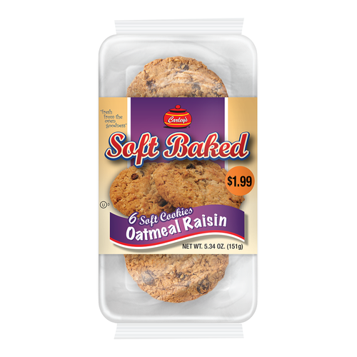 6-Pack Soft Baked Cookies by Carley's (12 Count)| Irresistibly Delicious