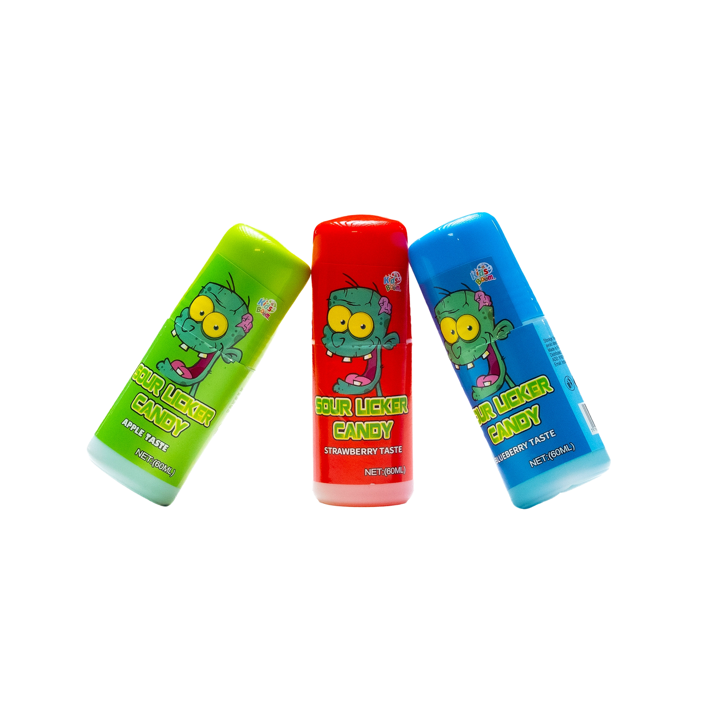 KidsBoom™ Sour Licker Candy - 12PCS (60ML Each) | Zingy Sweet Fun