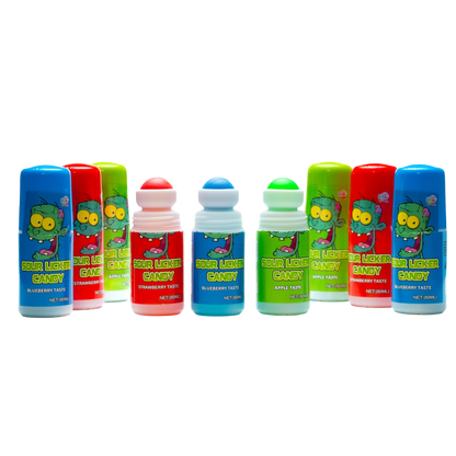 KidsBoom™ Sour Licker Candy - 12PCS (60ML Each) | Zingy Sweet Fun