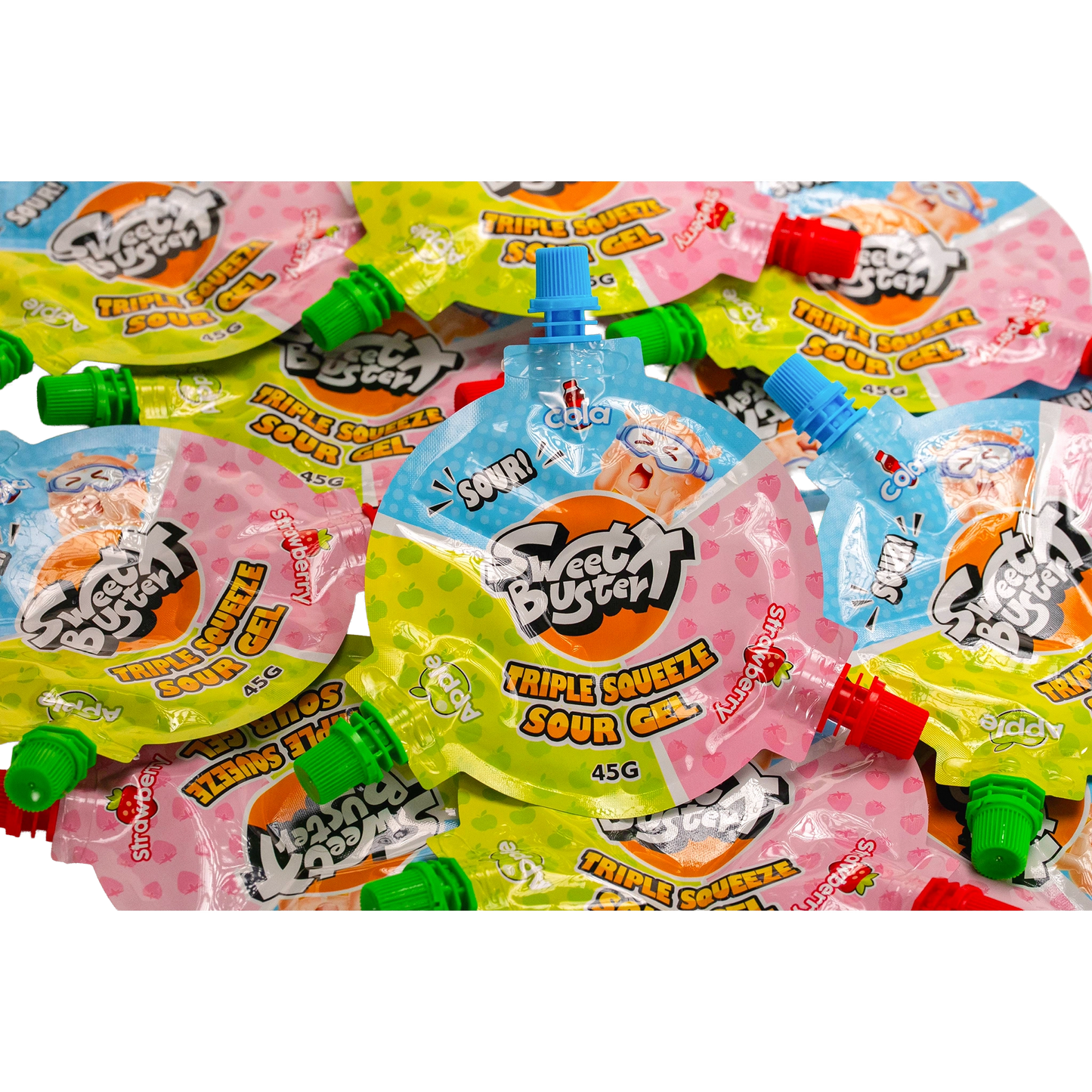 KidsBoom™ Sweet Bustert - 12PCS (45g Each) | Unwrap, Pop, Enjoy the Fun