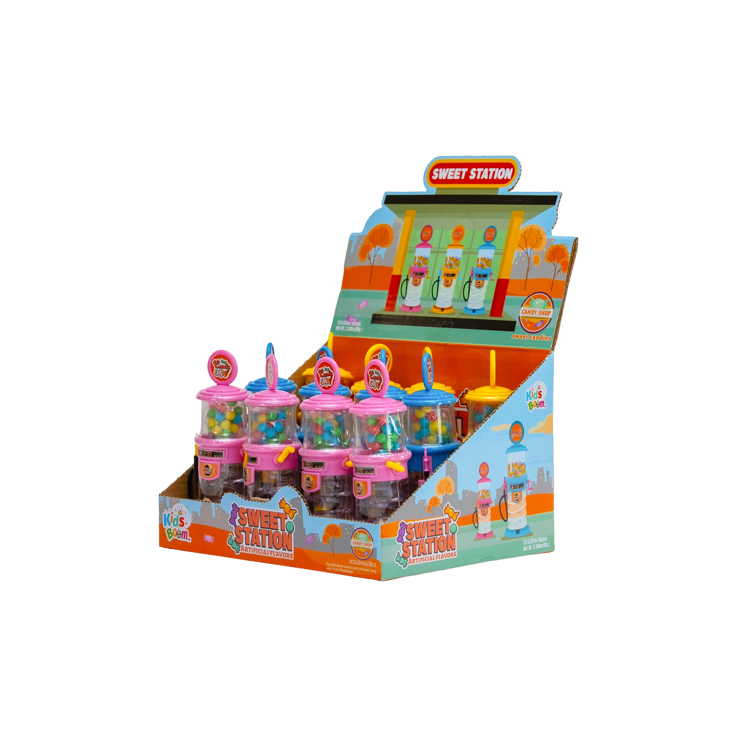KidsBoom™ Sweet Station - 12PCS (8g Each) | Taste, Play, and Smile Big