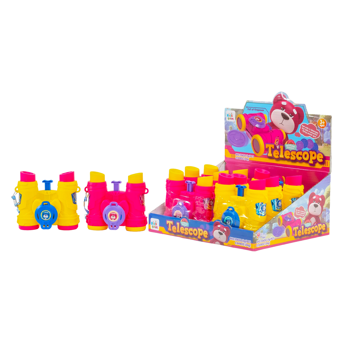 KidsBoom™ Telescope - 8PCS (3g Each) | Discover Sweet Joy Everywhere