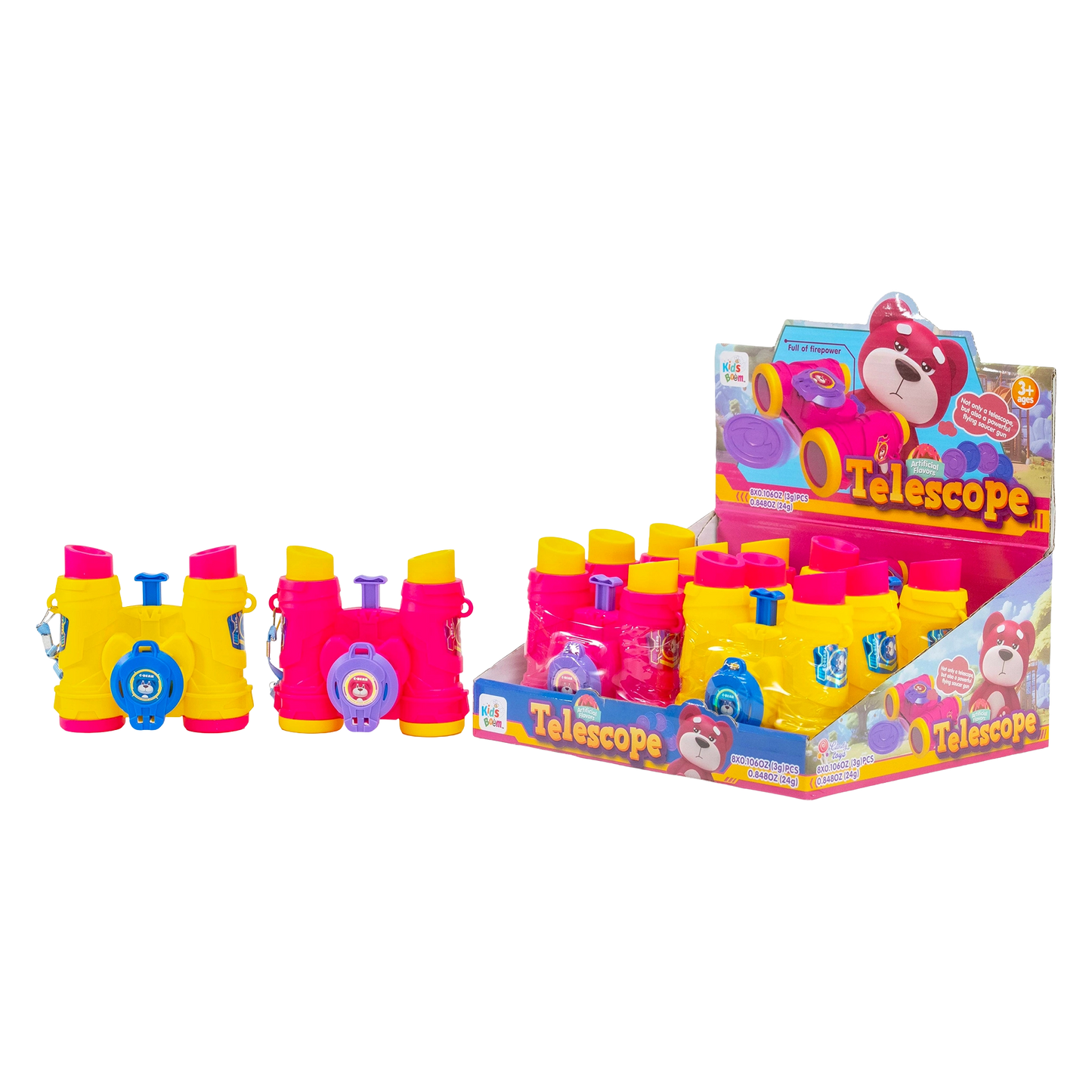 KidsBoom™ Telescope - 8PCS (3g Each) | Discover Sweet Joy Everywhere