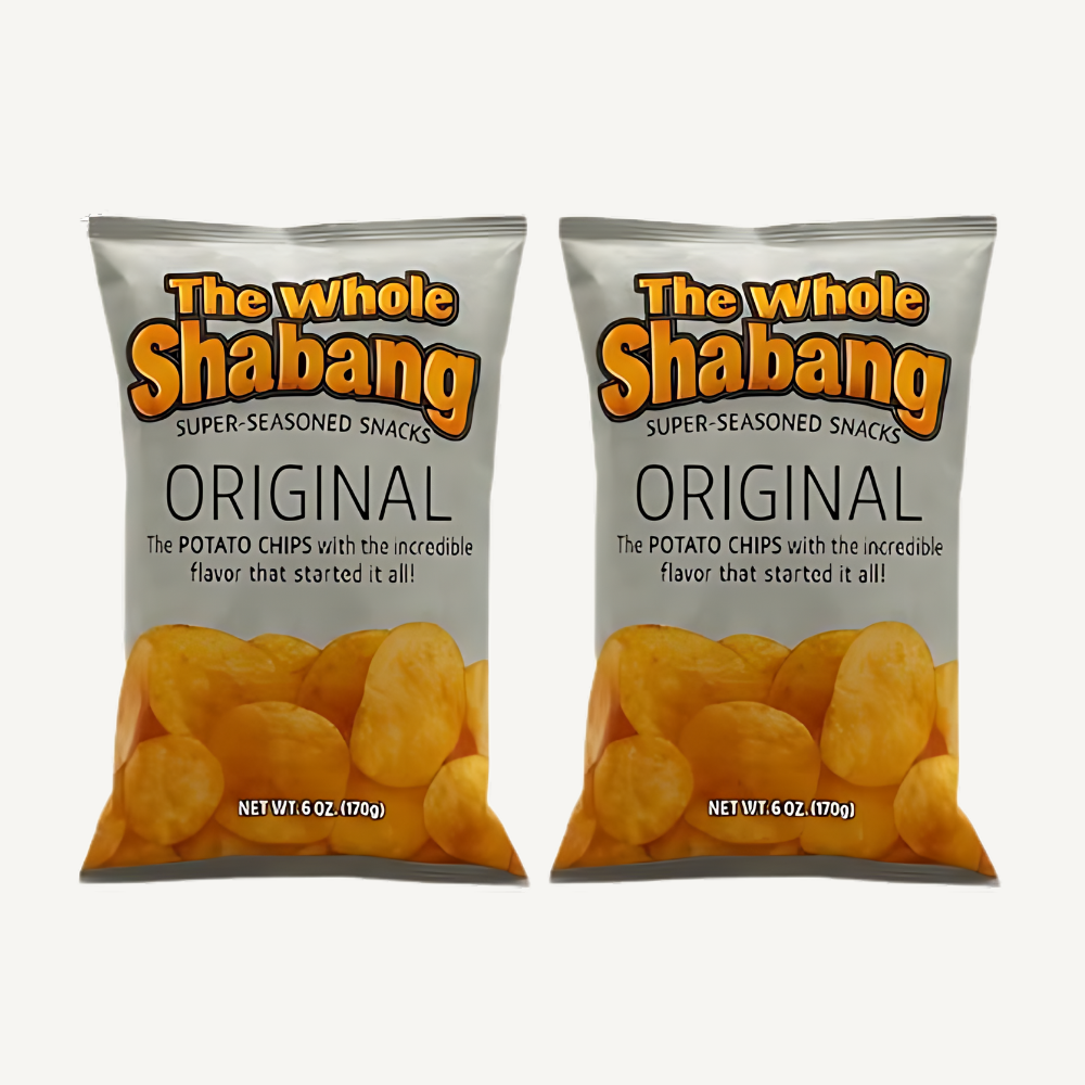 The Whole Shabang® Original Chips 6 oz Bags – 2 Pack Bold Savory Snack Chips