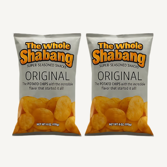 The Whole Shabang® Original Chips 6 oz Bags – 2 Pack Bold Savory Snack Chips
