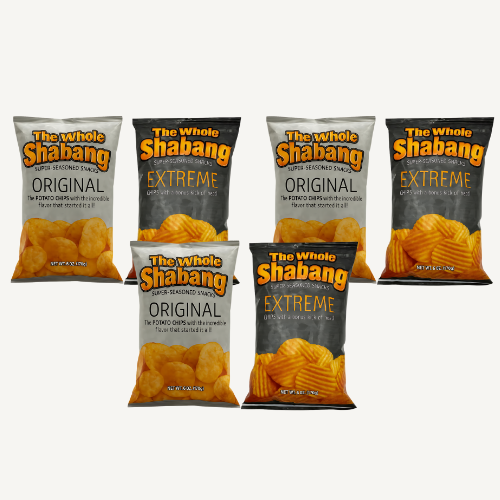 The Whole Shabang® Mix Pack Chips 6 oz Bags – 6 Pack Variety Snack Chips