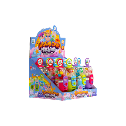 KidsBoom™ Twisting Candy - 12PCS ( 20g Each ) | Twist, Taste, and Enjoy Fun