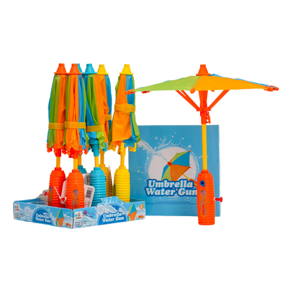 KidsBoom™ Umbrella Water Gun - 9PCS ( 3g Each) | Fun Water Time