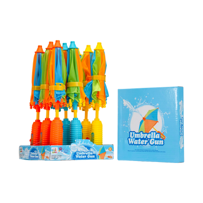 KidsBoom™ Umbrella Water Gun - 9PCS ( 3g Each) | Fun Water Time