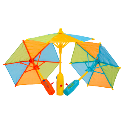 KidsBoom™ Umbrella Water Gun - 9PCS ( 3g Each) | Fun Water Time
