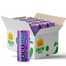 BLU Grape Energy Drink – 12 Pack, 8.4 fl oz (250 mL) Slim Cans