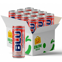 BLU Cranberry Energy Drink – 12 Pack, 8.4 fl oz (250 mL) Slim Cans