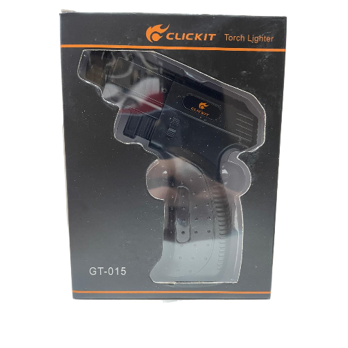 CLICKIT Torch Lighter Single Gun - 10 Pack (GT015)