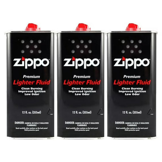 Zippo Lighter Fluid 12oz – Reliable Performance &amp; Original Quality (3-Pack)