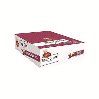 Bear Claw Cherry Cheese Danish – 12 Pack of 4.25 oz