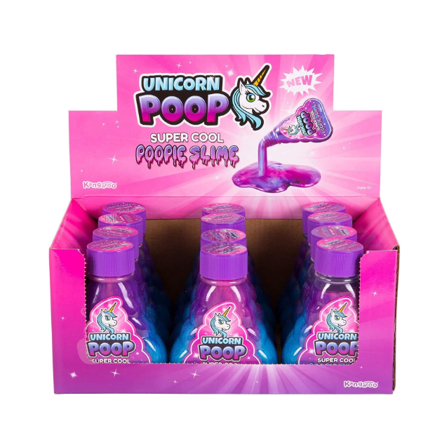 Unicorn Poop Slime - 12 Pack Magical Party Favors for Kids