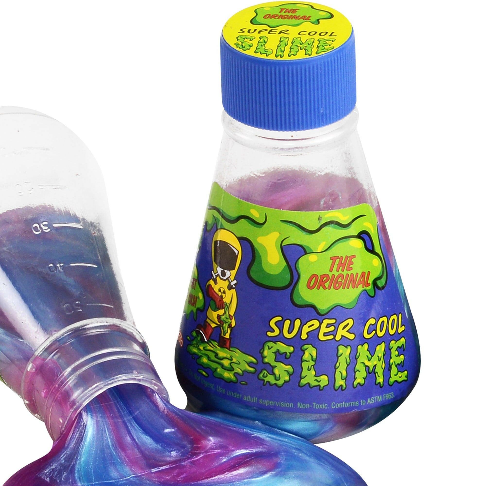 Glow in the Dark Slime - 12 Pack for Party Favors & Fun